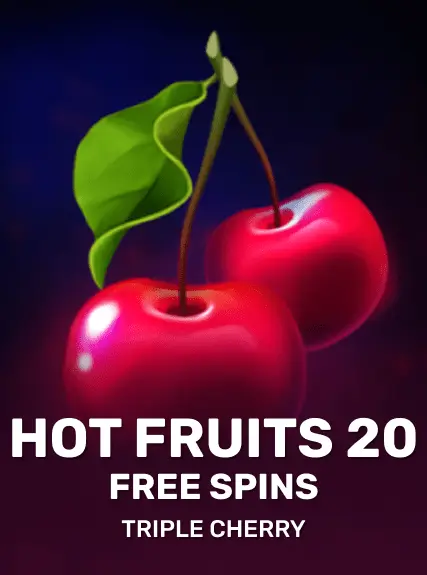 Hot Fruits 20 Free Spins game tile